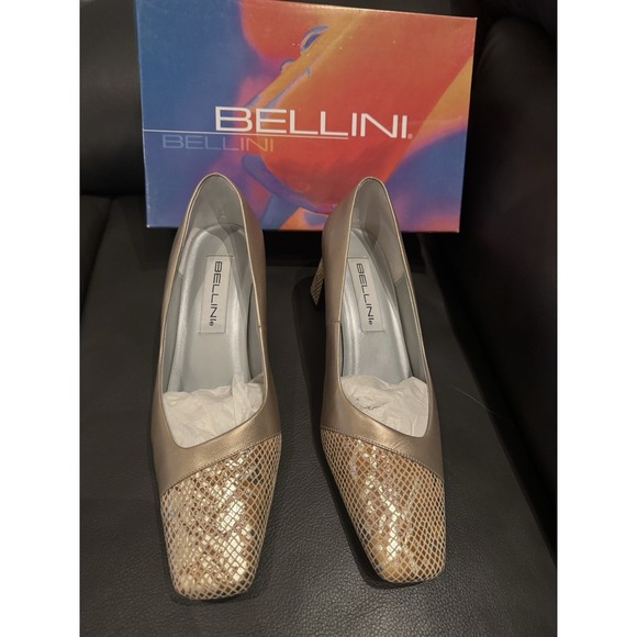 Bellini Shoes - Bellini Heels Size 10W Square Toe
